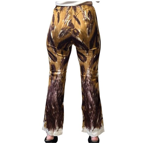 MARNI Wild Bunch Sablé Pants Cropped Flared Pyjama size IT 36 - Picture 3 of 13